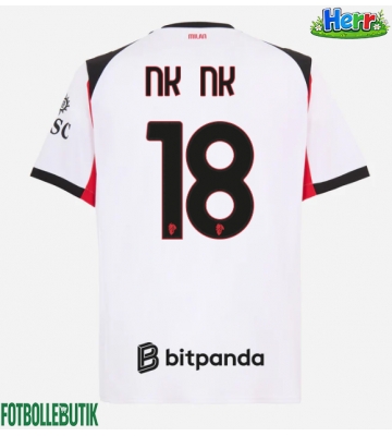 AC Milan Christopher Nkunku #18 Bortatröja 2025-26 Kortärmad